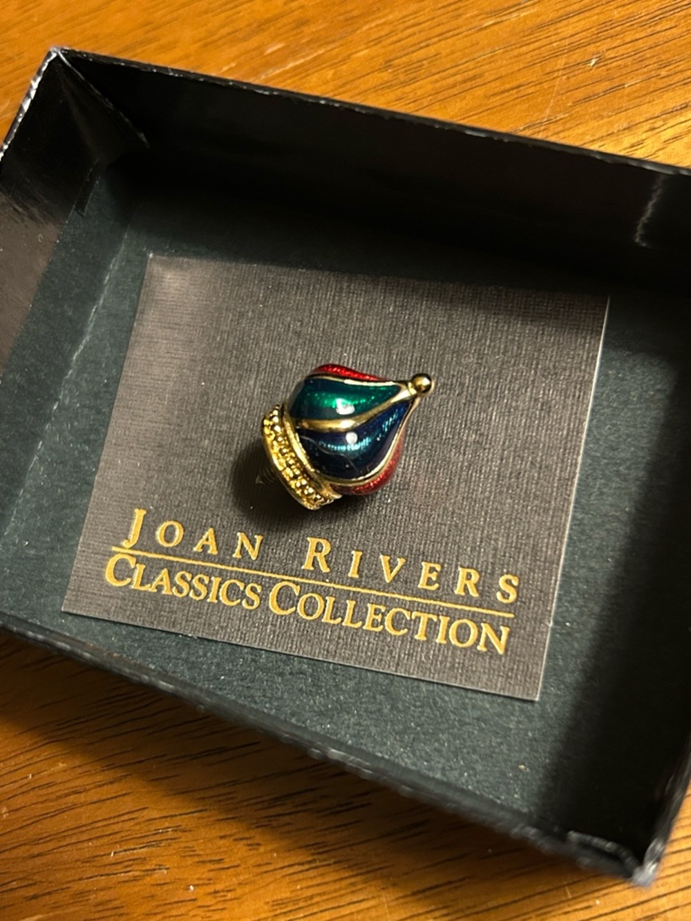 Joan Rivers Gold-Tone Hinged Bracelet W/ 5 Sets Of Interchangeable Tips/Charms - Picture 8 of 11